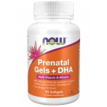 Prenatal Gels + DHA (180 softgels) - Now Foods