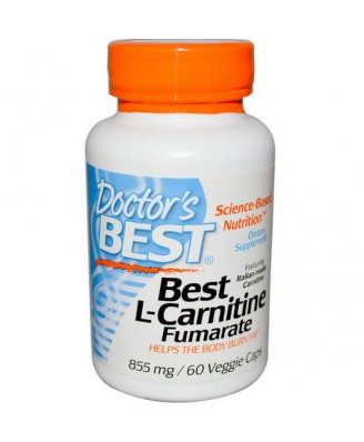Best L-Carnitine Fumarate 855 mg (60 Veggie Caps ) - Doctor's Best