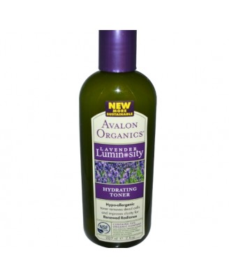 Hydraterende Toner, Lavendel Luminosity (207 ml) - Avalon Organics