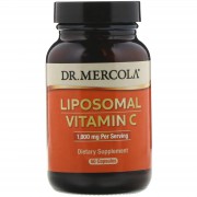 Dr. Mercola, Premium Supplements, Liposomal Vitamin C, 1,000 mg, 60 Licaps Capsules