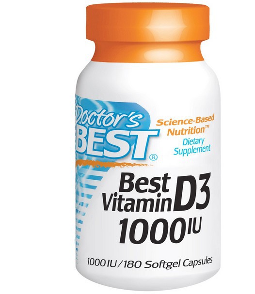 Best Vitamin D3 1000 Iu 180 Softgels Doctors Best