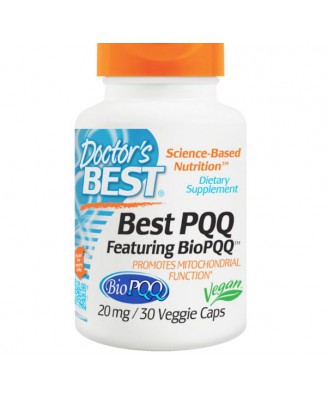 Doctor's Best, Best PQQ, 20 mg, 30 Veggie Caps