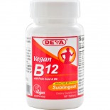 Vegan B12 Sublingual (90 Tablets) - Deva