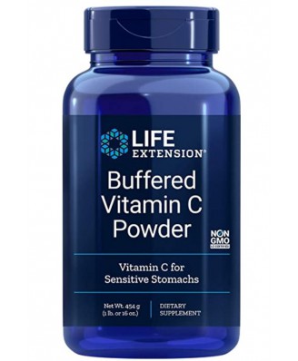Vitamine C Poeder Buffered  - 454 grams (16 oz) - Life Extension
