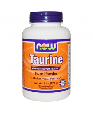 Taurine Pure Powder (227 gram) - Now Foods