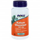 Kalium Gluconaat 100 mg (100 tabs) - NOW Foods