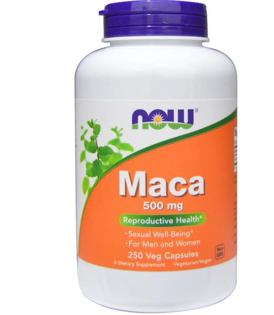 Buy Maca 500 mg - 250 Veggie Caps - Now Foods - Maca