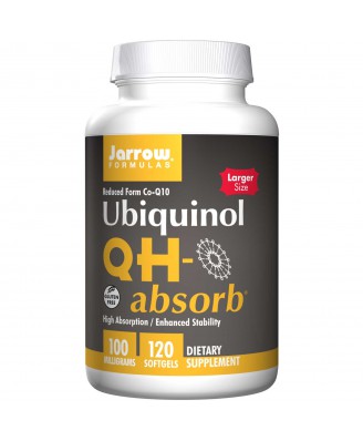 Jarrow Formulas, QH-Absorb, Ubiquinol, 100 mg, 120 Softgels