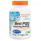Doctor's Best, Best PQQ, 20 mg, 30 Veggie Caps