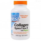 Doctor's Best, Best Collagen Types 1 & 3, 1000 mg, 180 Tablets