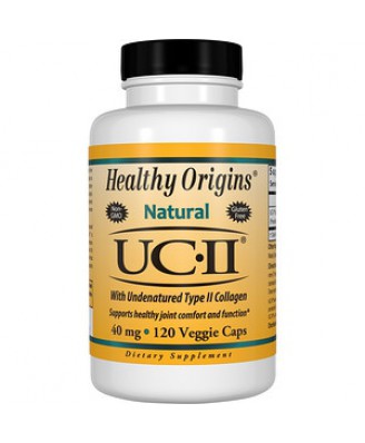 UC-II with Undenatured Type II Collagen 40 mg 120 Veggie Caps Healthy Origins
