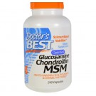 Glucosamine Chondroitin MSM with OptiMSM (240 Veg Capsules) - Doctor's Best