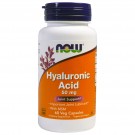 Hyaluronic Acid 50 mg (60 Veggie Caps) - Now Foods