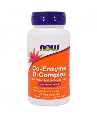 Co-Enzyme B-Complex (60 Vegetarian Capsules) - Now Foods