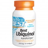 Doctor's Best, Best Ubiquinol, Featuring Kaneka's QH, 200 mg, 30 Softgels