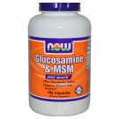 Glucosamine & Chondroitin with MSM (180 Capsules) - Now Foods
