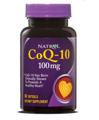 Natrol, CoQ-10 100 mg, 60 Softgels