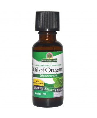 Oil of Oregano, Alcohol-Free (30 ml) - Nature's Answer