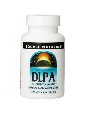 Source Naturals, DLPA, 375 mg, 120 Tablets