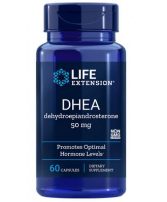 DHEA 50 mg - 60 Capsules - Life Extension