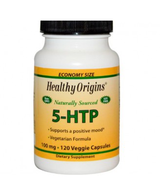 Healthy Origins, 5-HTP, 100 mg, 120 Veggie Caps