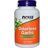 Now Foods, Odorless Garlic, Concentrated Extract, 250 Softgels