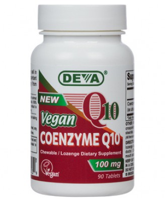 Vegan Coenzyme Q10 100 mg (90 Tablets) - Deva
