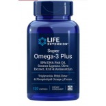 Super Omega with Krill & Astaxanthin (120 softgels) - Life Extension