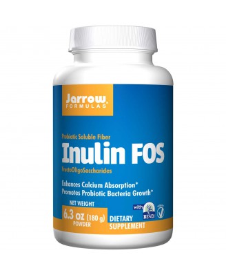Jarrow Formulas, Inulin FOS, 6.3 oz (180 g) Powder