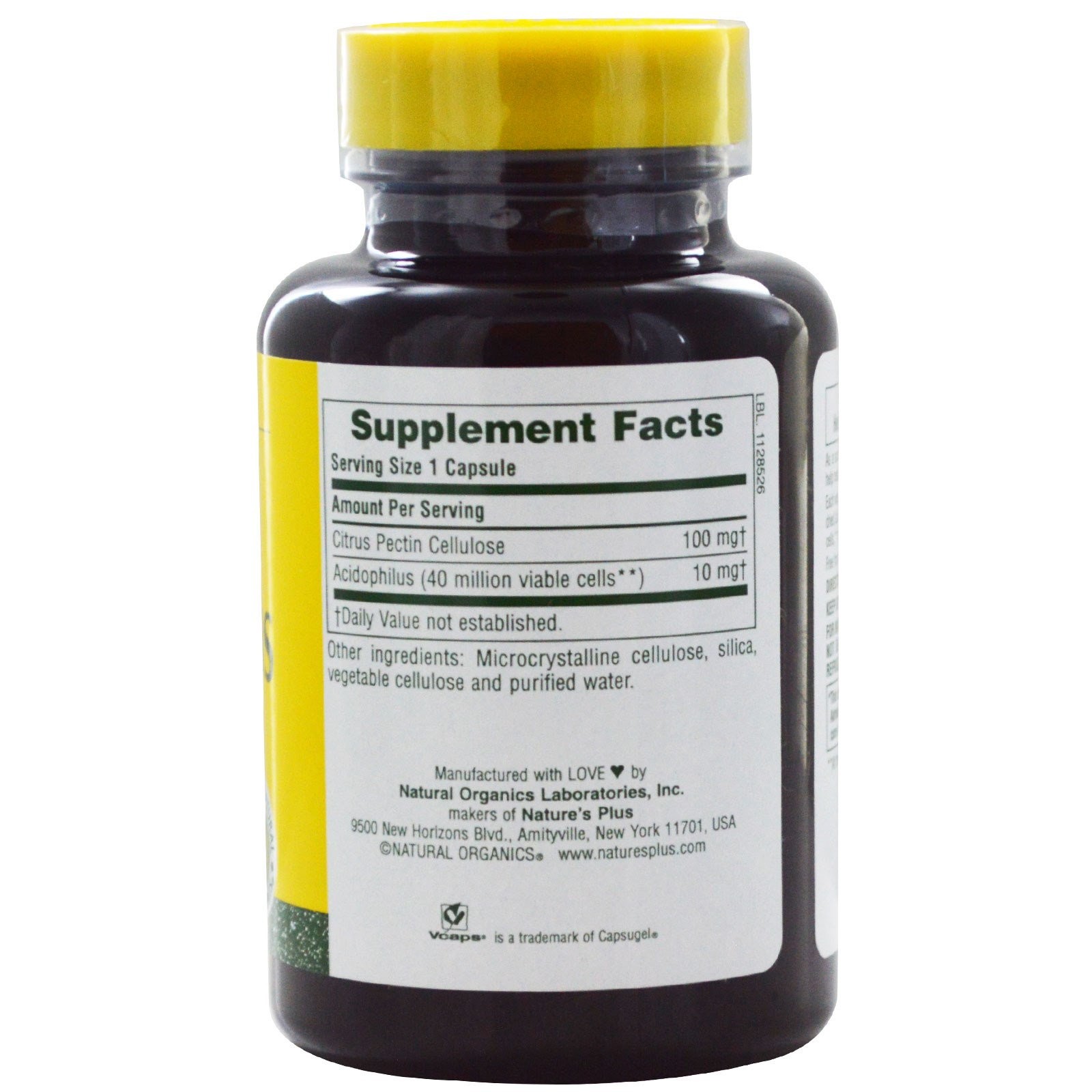 Buy Acidophilus Lactobacillus (90 Vegetarian Capsules) Nature's Pl