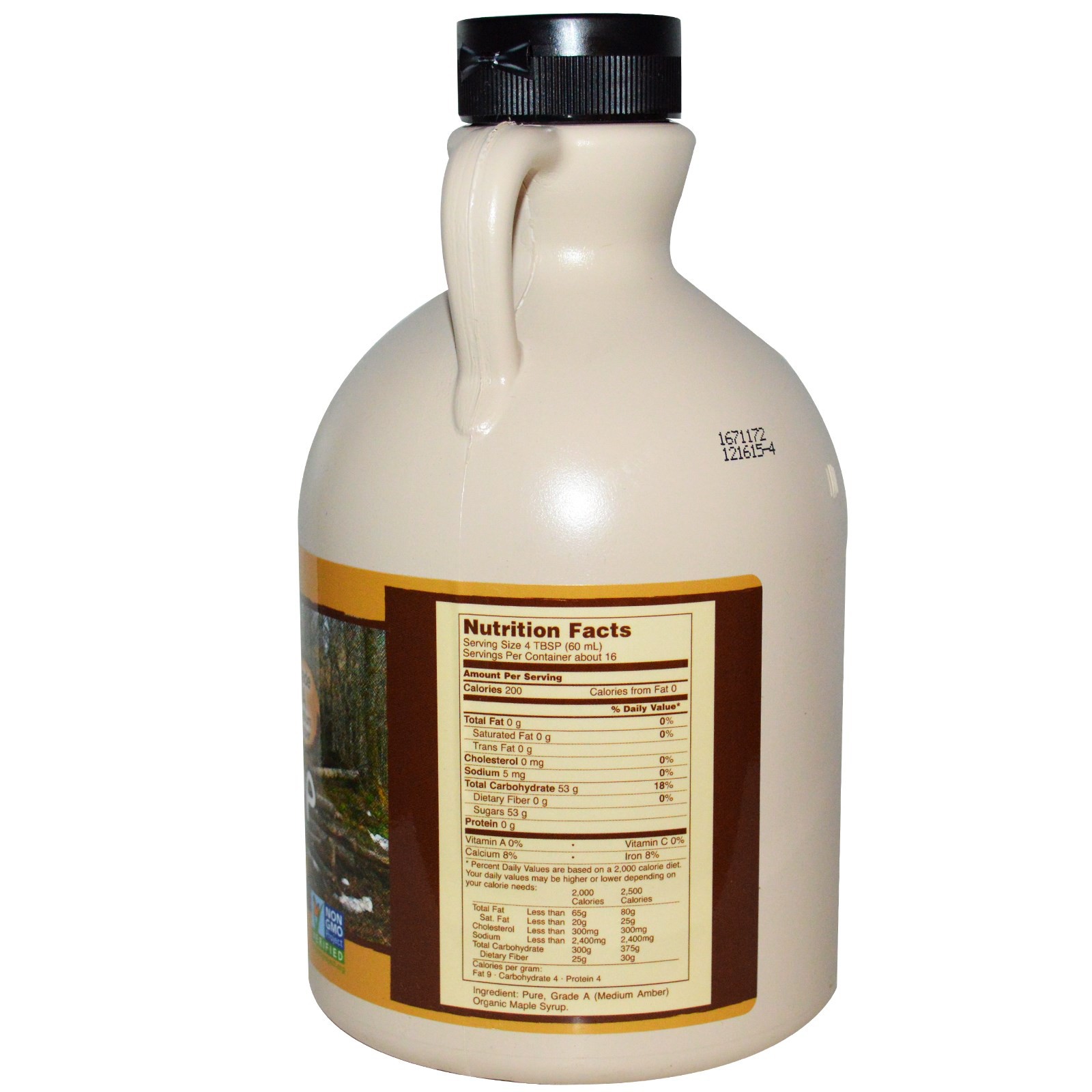 Buy Organic Maple Syrup, Grade A, Medium Amber (946 ml ...