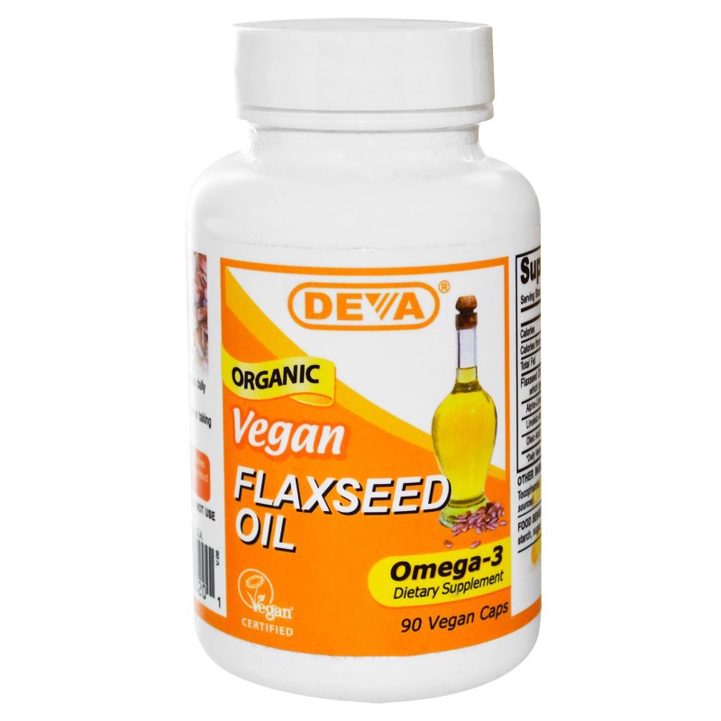 Vegan flaxseed oil