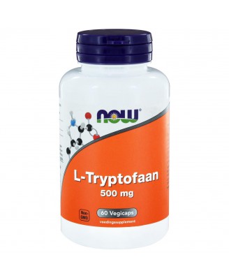 L-Tryptofaan 500 mg (60 vegicaps) - NOW Foods