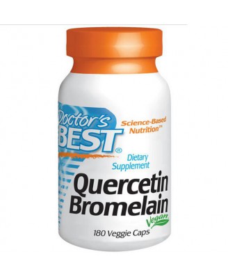 Quercetin Bromelain (180 Veggie Caps ) - Doctor's Best