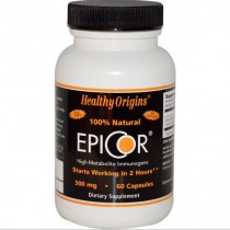 Healthy Origins, EpiCor 500 mg, 60 Capsules
