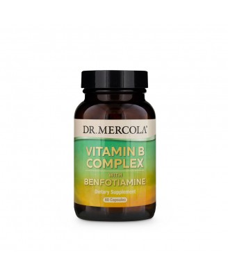 Vitamin B Complex (60 Capsules) - Dr. Mercola