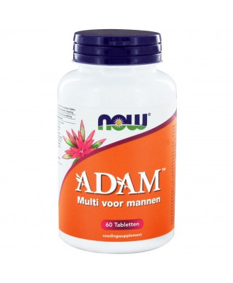 ADAM Multivitamine voor mannen (60 tabs) - NOW Foods