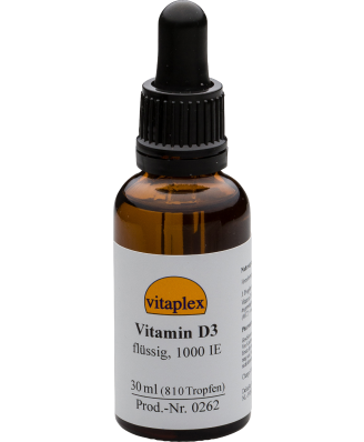 Vitamin D3 liquid, 1000 IE (30 ml, ca. 810 drops) - Vitaplex