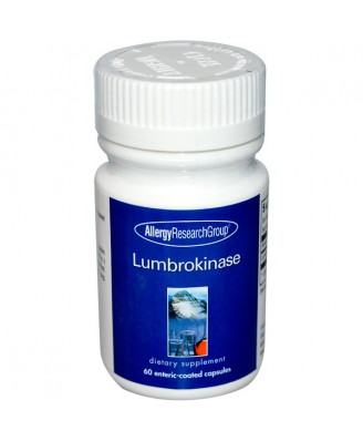 Lumbrokinase 60 Enteric-Coated Capsules - Allergy Research Group