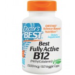 Doctor's Best, Best Fully Active B12, 1500 mcg, 60 Veggie Caps