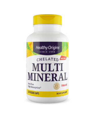 Chelated Multi Mineral (120 veggiecaps) - Healthy Origins