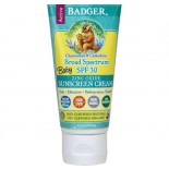Badger Company, Baby Sunscreen Cream, Broad Spectrum SPF 30, Chamomile & Calendula, 2.9 fl oz (87 ml)