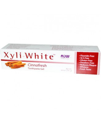 Now Foods, Xyliwhite Toothpaste Gel, Cinnafresh, 6.4 oz (181 g)